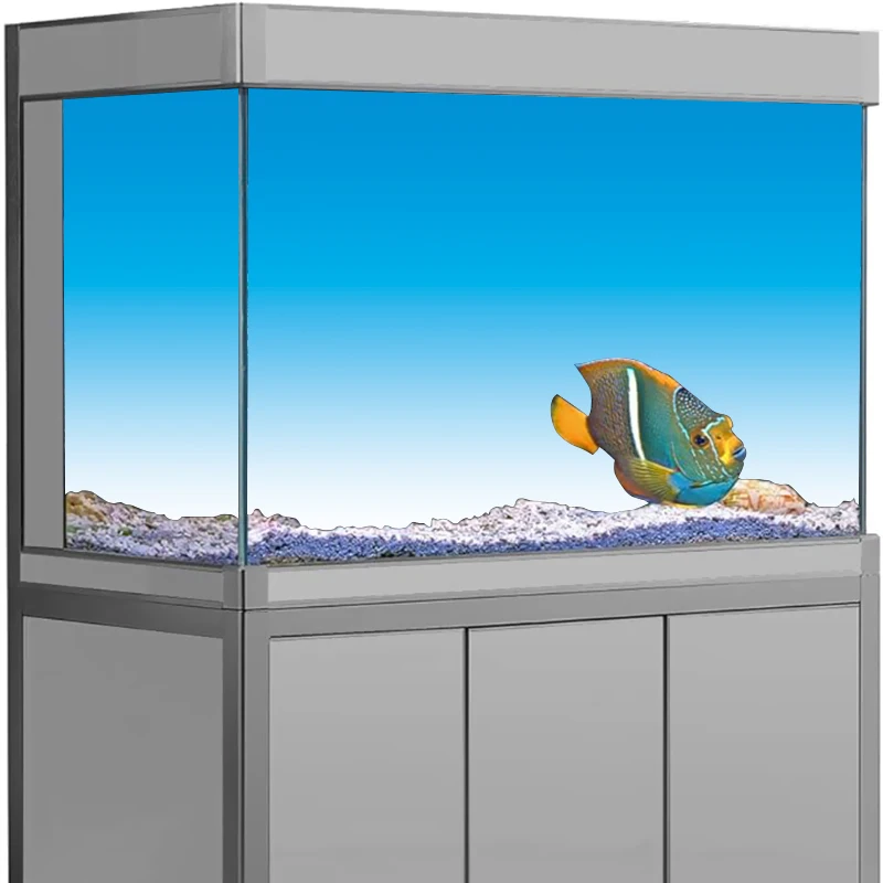 Aquarium Fish Wallpaper Hd - Autocollant de fond d'aquarium, papier peint