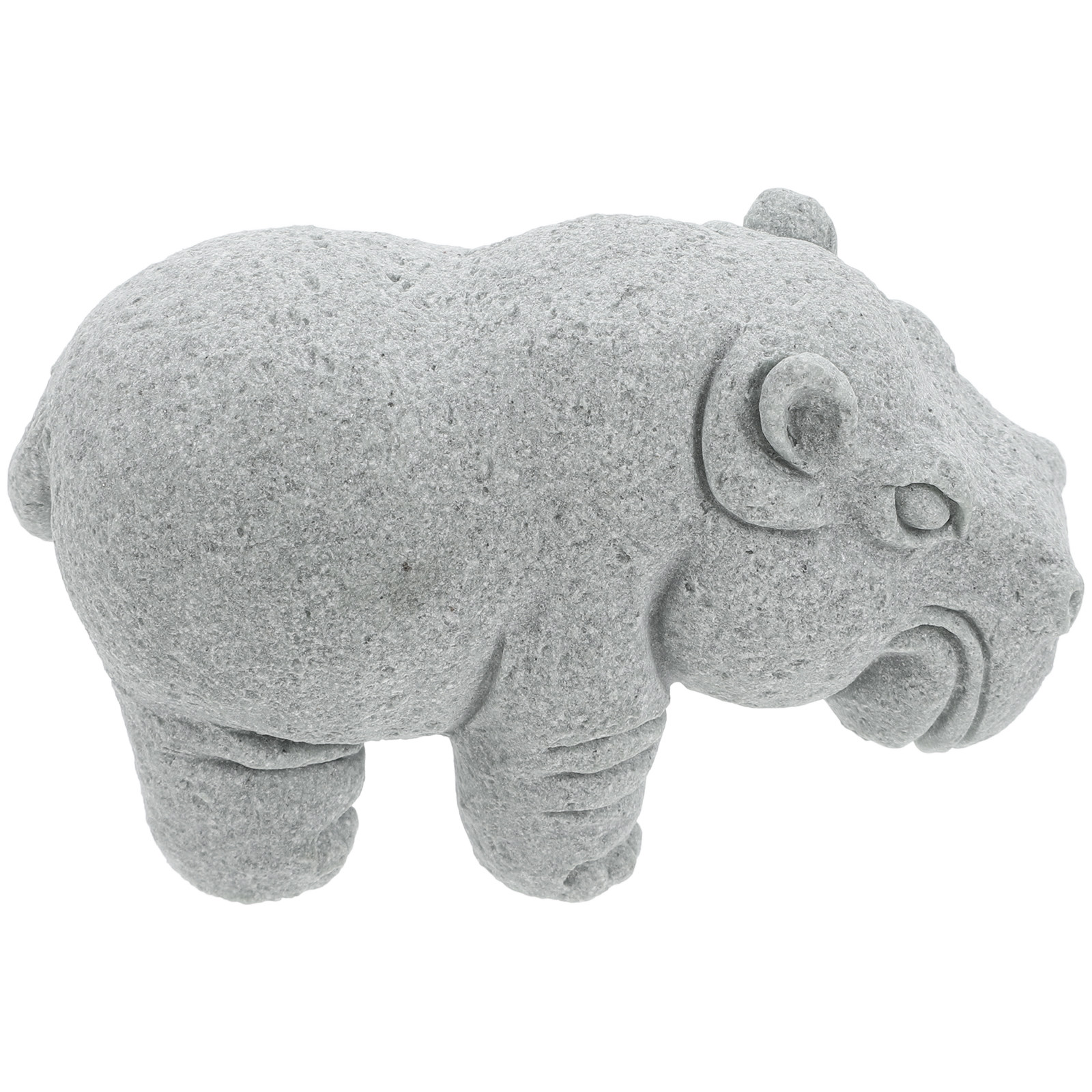 Aquarium Fish Unique - Figurines uniques d'hippopotames en pierre pour