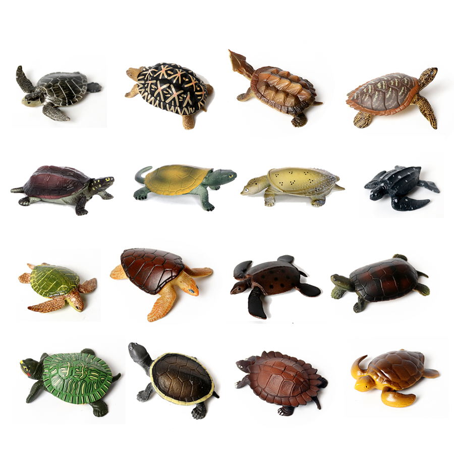 Aquarium Fish Marine - Miniature tortue de mer réaliste pour