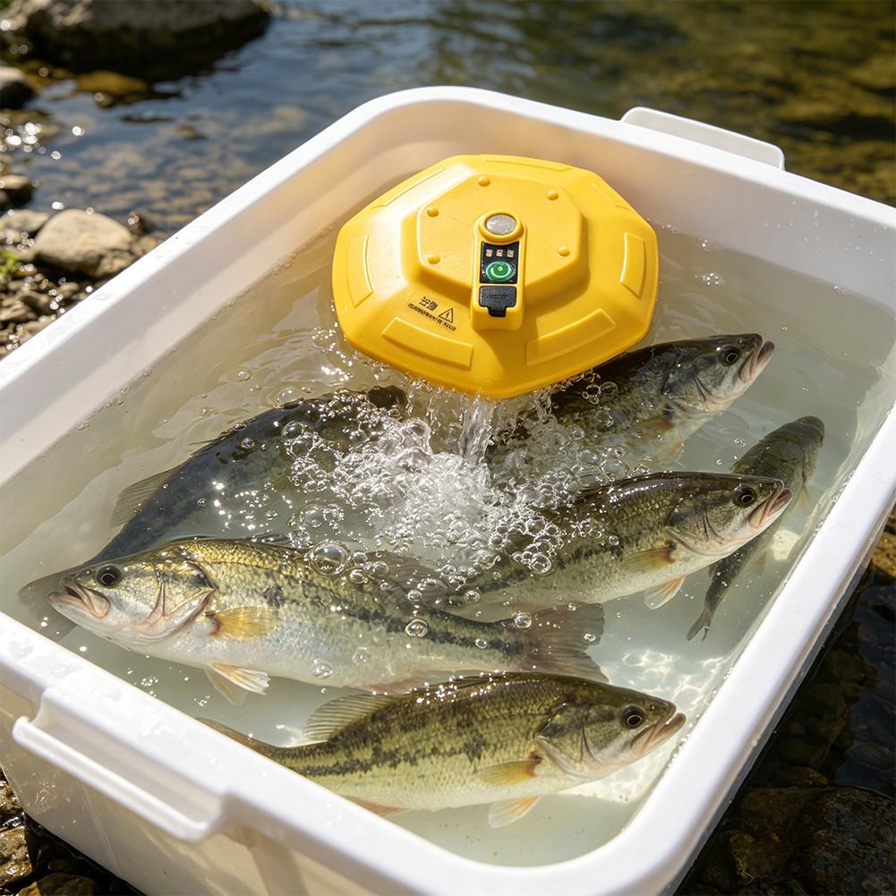 Pompe à oxygène sans fil recha - Aquarium Fish Marine avis et prix