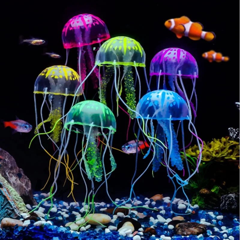 1/2 pièces de méduses artifici - Aquarium Fish Discus avis et prix