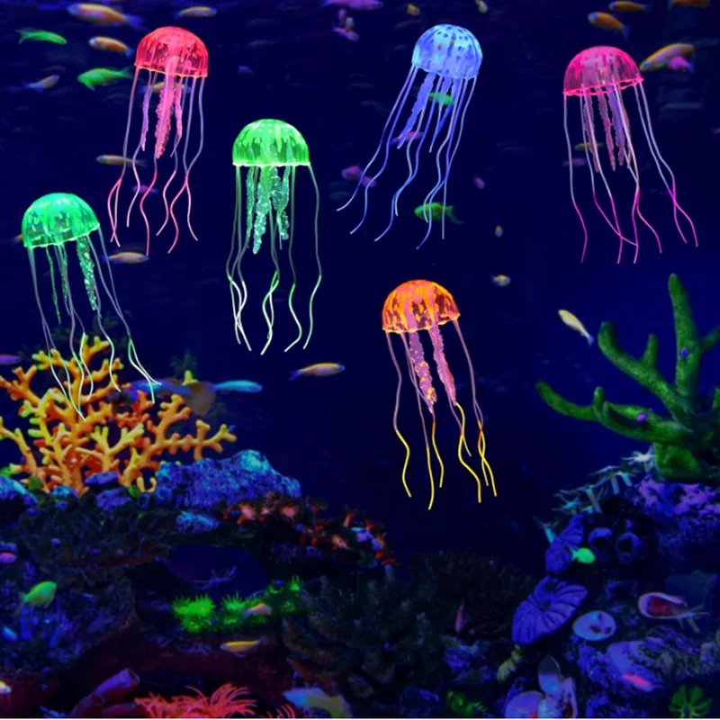 1/2 pièces de méduses artifici - Aquarium Fish Discus avis et prix