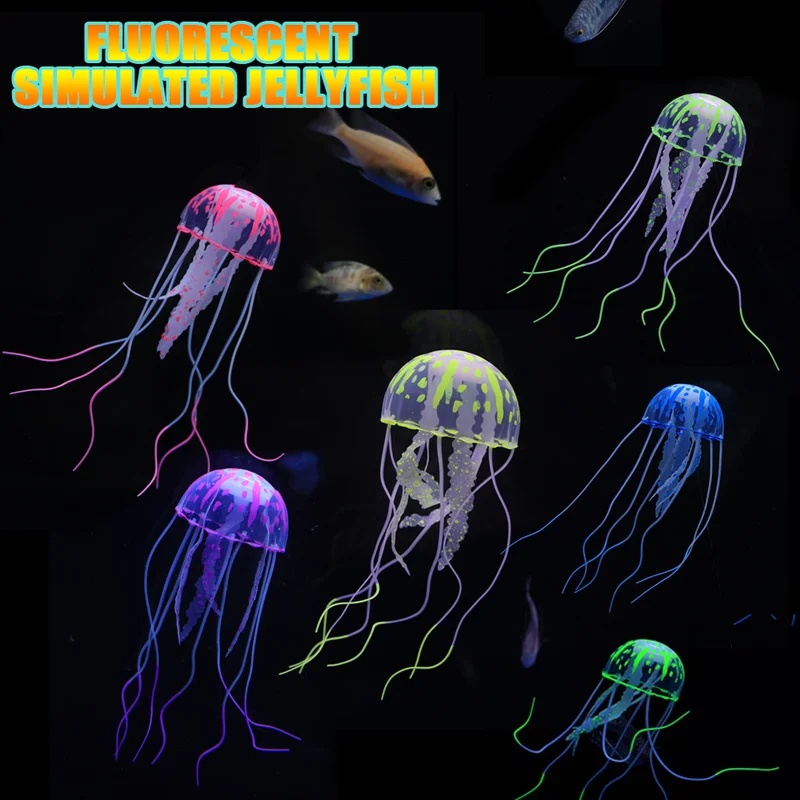 1/2 pièces de méduses artifici - Aquarium Fish Discus avis et prix