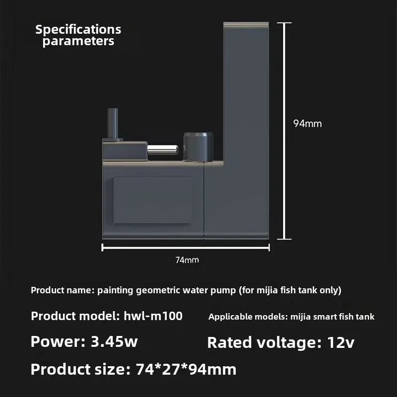 1 pièces pour Xiaomi Mijia aqu - Fish Tank Filter Aquarium avis et prix