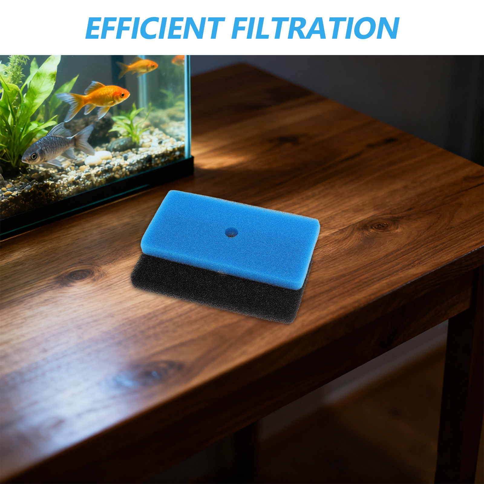2 pièces de tampons filtrants  - Fish Tank Filter Aquarium avis et prix