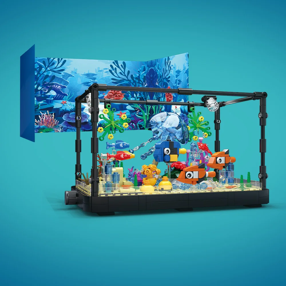 Ensemble de blocs de construct - Aquarium Fish Marine avis et prix