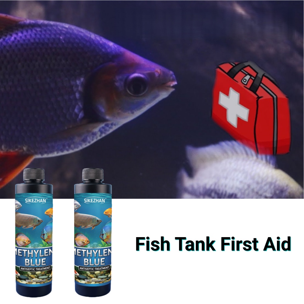 SIKEZHAN 98ml Solution de Bleu - Aquarium Fish Discus avis et prix