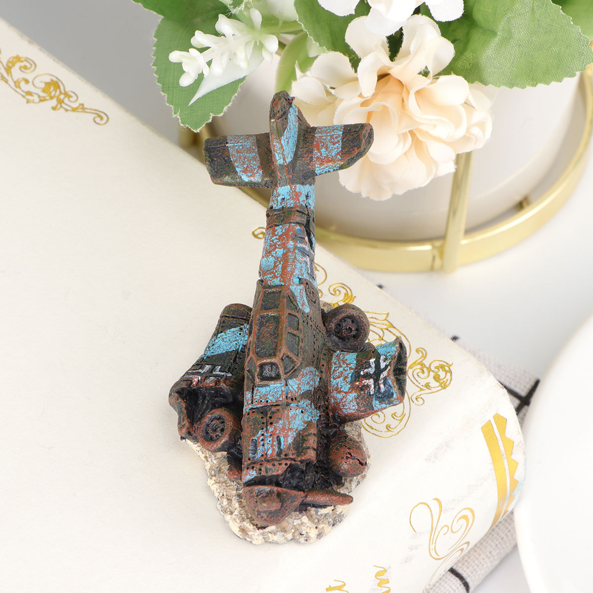Mini avion artisanal en résine - Aquarium Fish Unique avis et prix