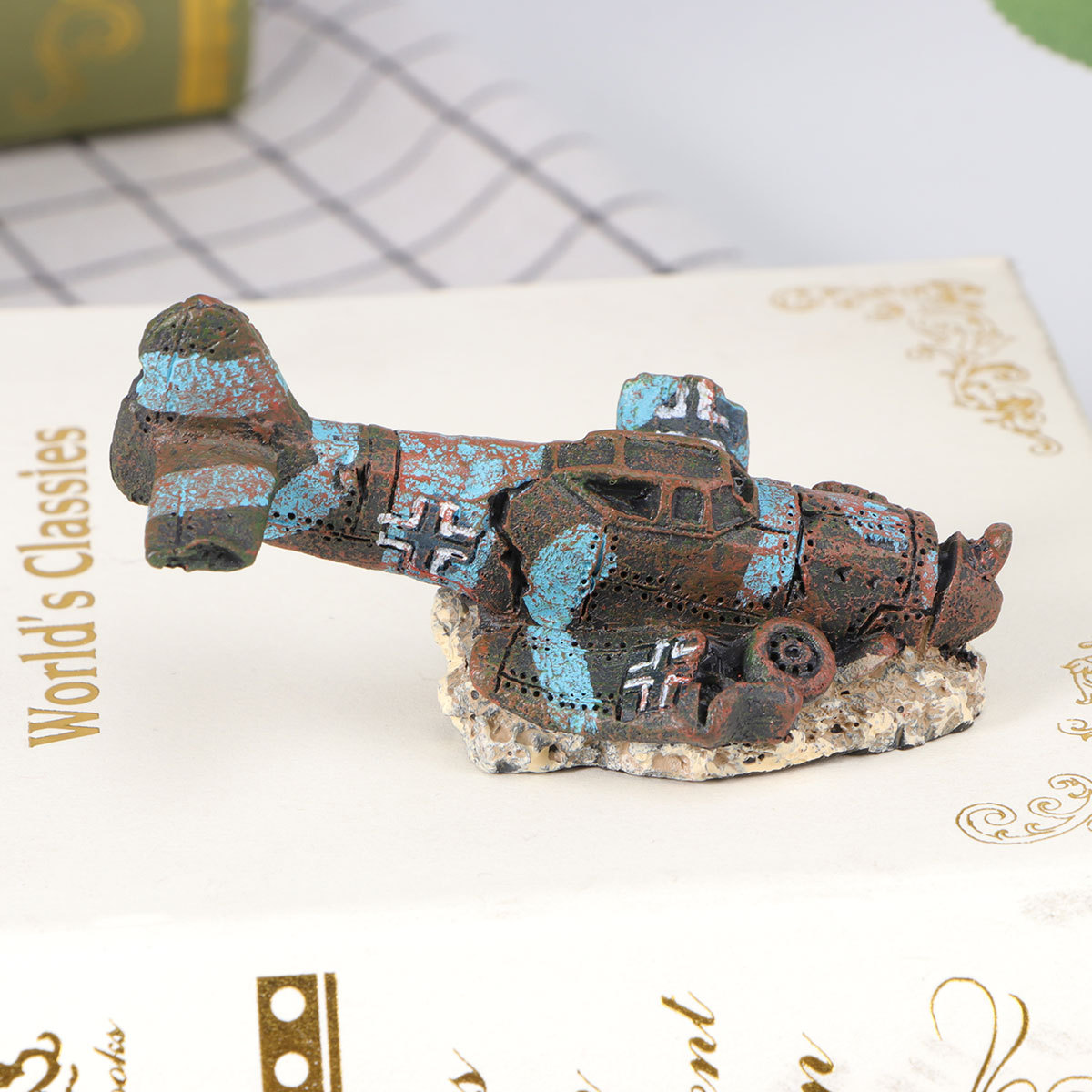 Mini avion artisanal en résine - Aquarium Fish Unique avis et prix