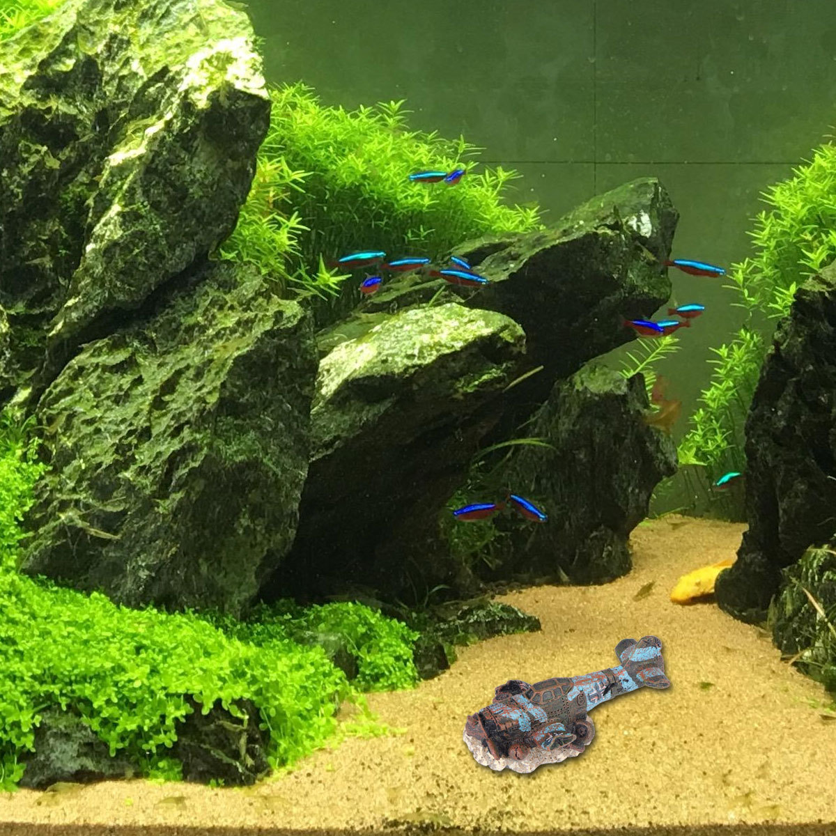 Mini avion artisanal en résine - Aquarium Fish Unique avis et prix